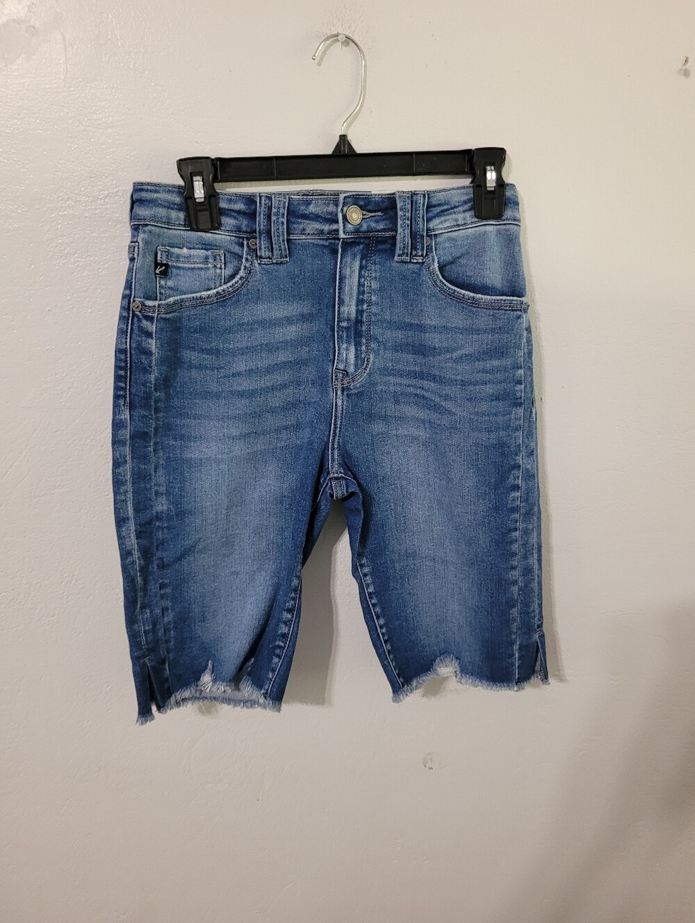 NWT KanCan High Rise Rise Bermuda Shorts Casual Streetwear 7/27 Summer Denim